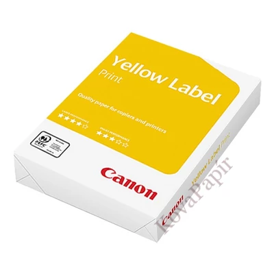 Fénymásolópapír CANON Yellow Label Print A/4 80 g 500 ív/csomag