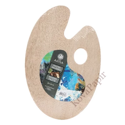 Festőpaletta ASTRA fa 20x30 cm