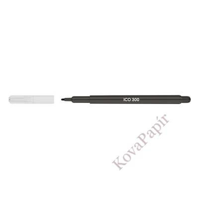 Filctoll ICO 300 Rainbow fekete 1mm