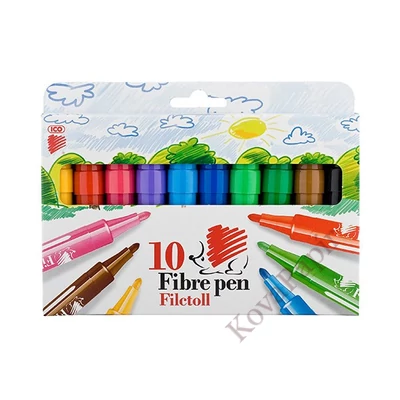 Filctoll ICO Süni Jumbo Fibre Pen 10 darabos