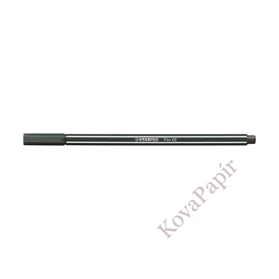 Filctoll STABILO Pen 68 olajzöld