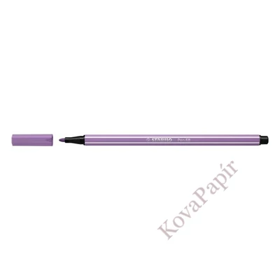 Filctoll STABILO Pen 68 szürkéslila