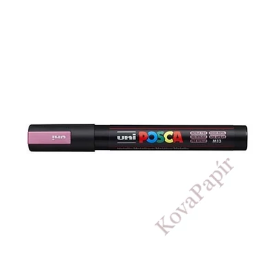 Filctoll UNI Posca PC-5M metál rózsaszín