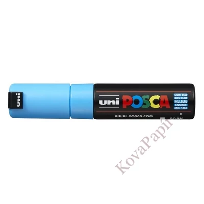 Filctoll UNI Posca PC-8K világoskék
