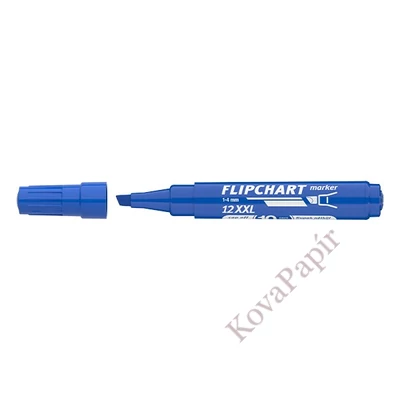 Flipchart marker ICO Artip 12 XXL vágott kék 1-4mm