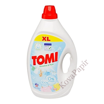 Folyékony mosószer TOMI Sensitive & Pure 54 mosás 2,43L