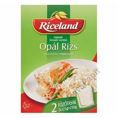 Főzőtasakos rizs RICELAND Opál 2x125 g