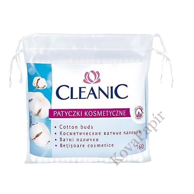 Fültisztító pálcika CLEANIC utántöltő 160 db