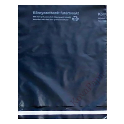 Futártasak biztonsági ragasztócsíkkal környezetbarát 35x45cm 50 mikron 100 darabos