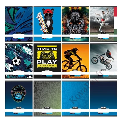 Füzet vonalas NEBULO A/4 32 lapos 81-32 Xtreme 12 darabos