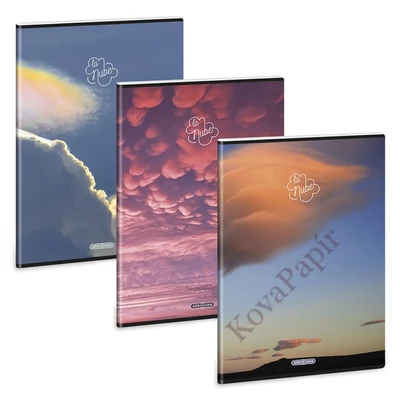 Füzet kockás ARS UNA A/4 40 lapos Extra kapcsos La Nube 5584