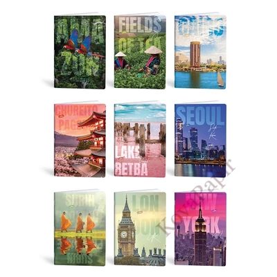 Füzet vonalas LIPAMILL A/4 40 lapos Travel