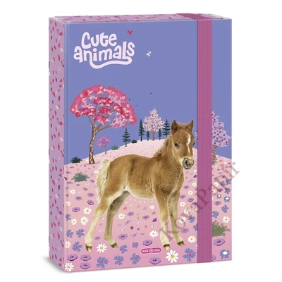 Füzetbox ARS UNA A/4 Cute Animals-Horse