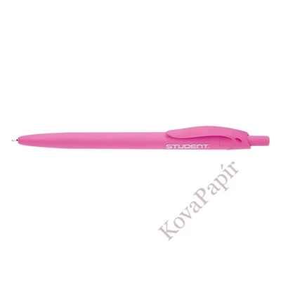 Golyóstoll ICO Student pink testű 0,7 mm írásszín kék