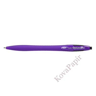 Golyóstoll OPTIMA nyomógombos 521 lila