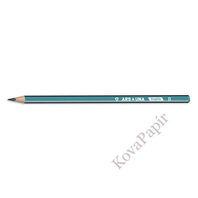 Grafitceruza ARS UNA B háromszögletű csíkos
