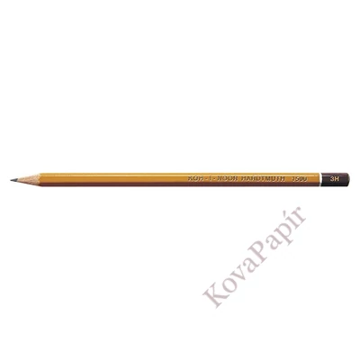 Grafitceruza KOH-I-NOOR 1500 3H hatszögletű