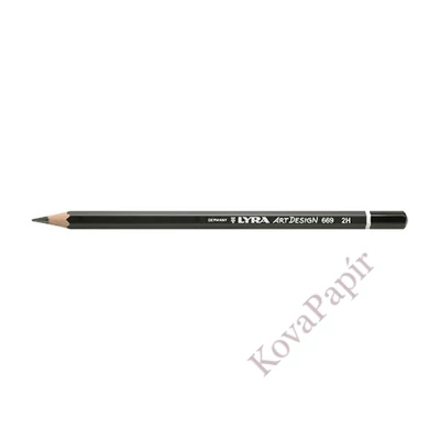 Grafitceruza LYRA Art Design 2H hatszögletű