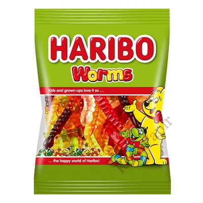 Gumicukor HARIBO Kukacok 100 g