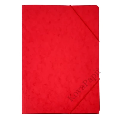 Gumis mappa A/4 prespán piros 345 g