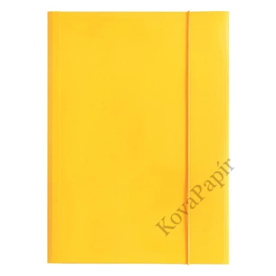 Gumis mappa OPTIMA A/4 sárga 600 g