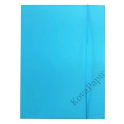 Gumis mappa OPTIMA A/4 világoskék 600 g