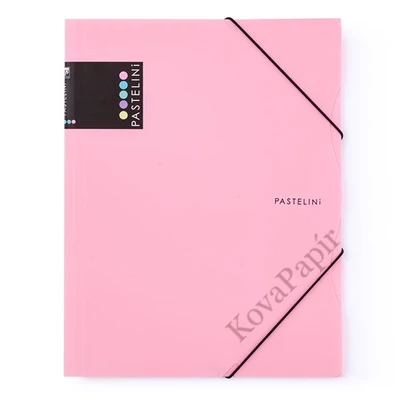 Gumis mappa PASTELINI PP A/4 pink