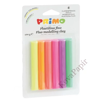 Gyurma PRIMO színes neon 6 szín/készlet