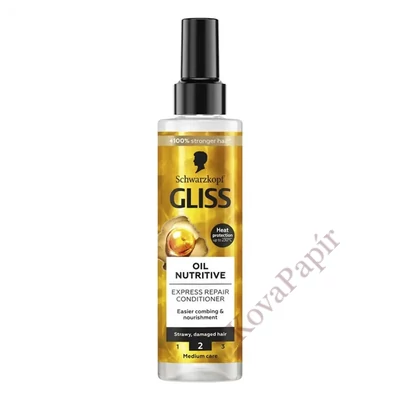 Hajbalzsam spray GLISS Tápláló olaj 200 ml