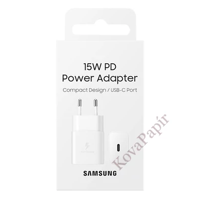 Hálózati adapter SAMSUNG 15WD power USB-C port fehér