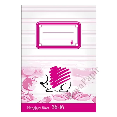 Hangjegyfüzet ICO Süni A/5 36-16