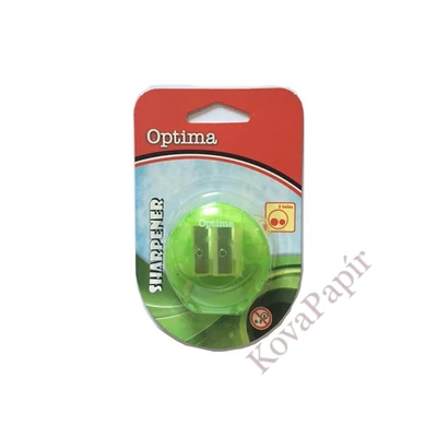 Hegyező OPTIMA 2 lyukú tartályos kerek