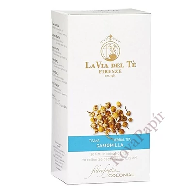 Herbatea LA VIA DEL TÉ kamilla 20x1,3 g