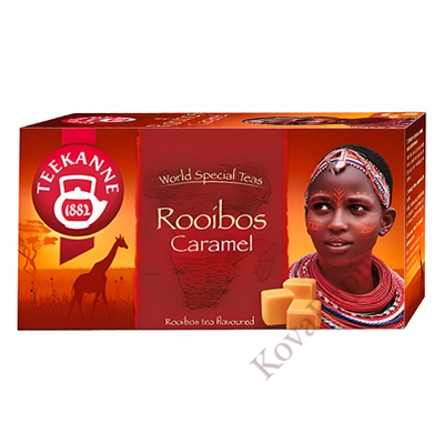 Herbatea TEEKANNE Rooibos karamell ízű 20 filter/doboz