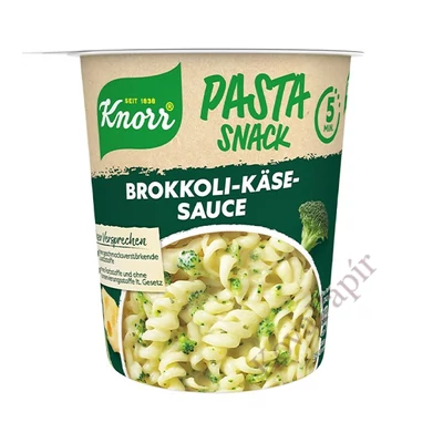Instant tészta KNORR Snack Brokkoli-sajt szósz 62 g