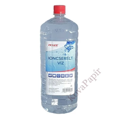 Ioncserélt víz TEGEE 2L