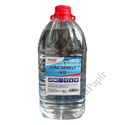 Ioncserélt víz TEGEE 5L
