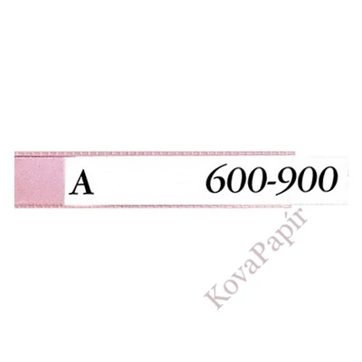 Irattartó tálca címketok DJOIS 30x150mm öntapadós címkével 10 darabos