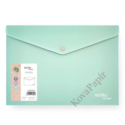 Irattasak SPOKO ReLeaf PP A/4 patentos SoftTouch menta zöld