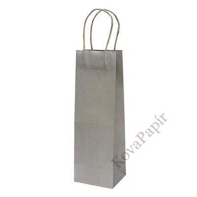 Italtasak CREATIVE Classic Simple 13x36x10 cm kraft egyszínű ezüst sodort füles