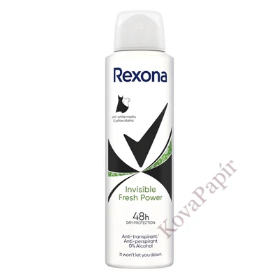 Izzadásgátló deo REXONA invisible fresh power 150 ml