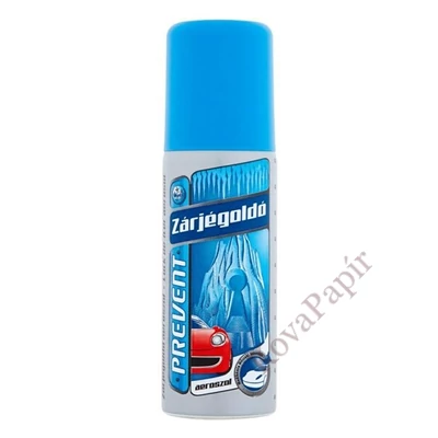 Jégoldó és zárolajozó spray PREVENT 50 ml