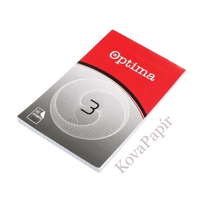 Jegyzettömb kockás OPTIMA 80x130mm 50 lapos