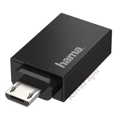 Kábel elosztó HAMA Micro USB/USB 2.0