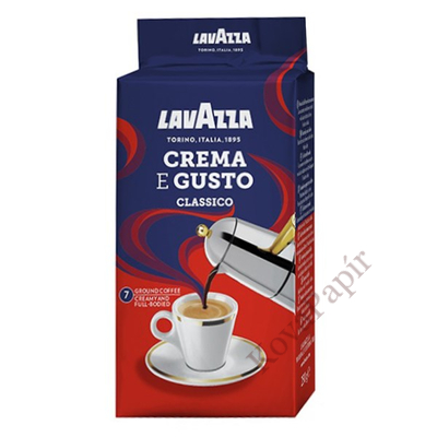 Kávé őrölt LAVAZZA Creme & Gusto 250g