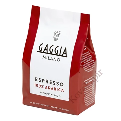 Kávé szemes GAGGIA 100% arabica 500 g