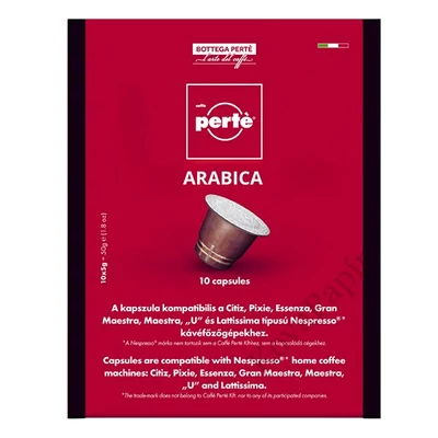 Kávékapszula CAFFÉ PERTÉ Ricco 10 darab/doboz