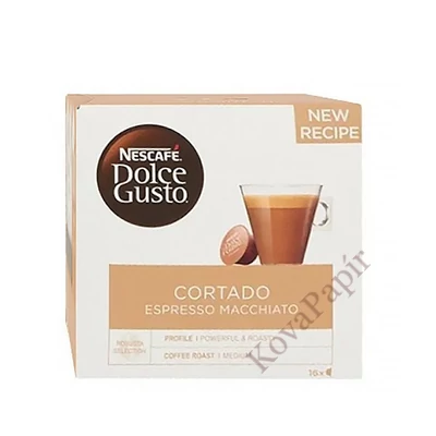 Kávékapszula NESCAFE Dolce Gusto Cortado 16 kapszula/doboz