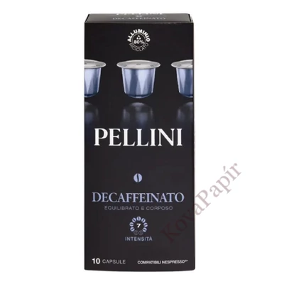 Kávékapszula PELLINI Top Nespresso Alu koffeinmentes (10 x 5,5 gr) 55 g