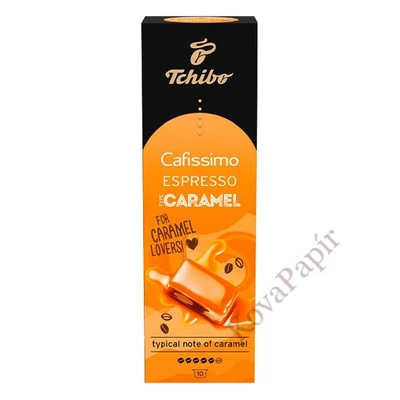 Kávékapszula TCHIBO Cafissimo Espresso Caramel 10 kapszula/doboz